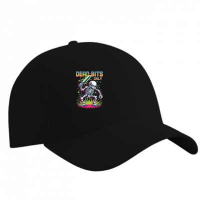 Dead Bits Only Skeleton Gamer Artwork Hat