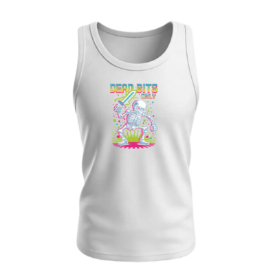 Dead Bits Only Skeleton Gamer Artwork Women's Tank Top