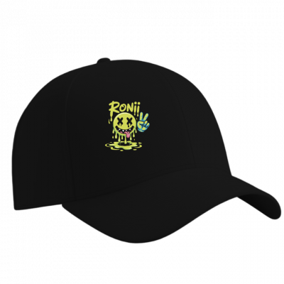 Roni Slime Smiley Face Streetwear Design Hat