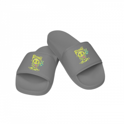 Roni Slime Smiley Face Streetwear Design Slides