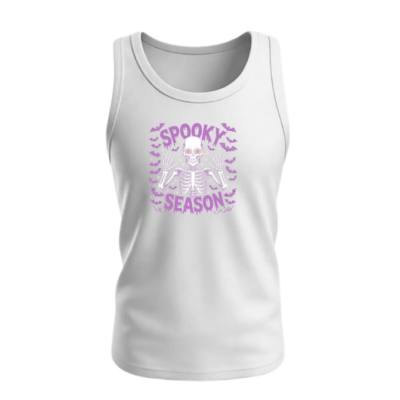 Spooky Season Skeleton Halloween Artwork Women's Tank Top